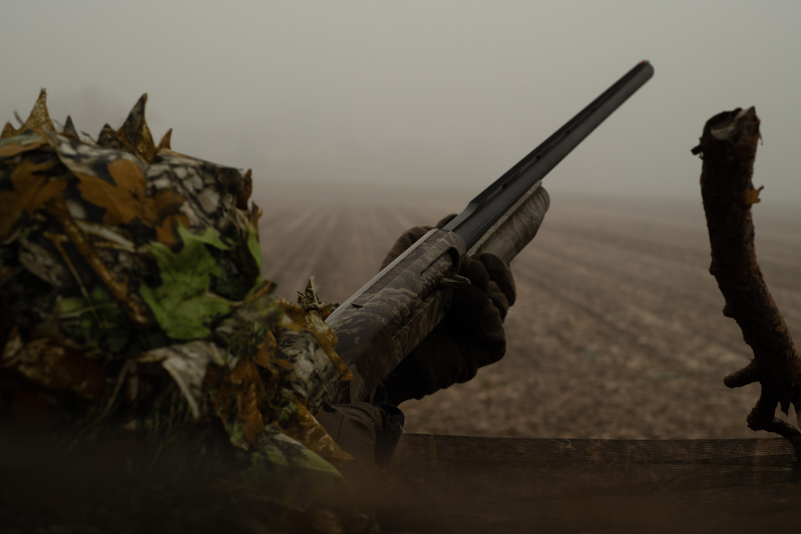 Schiessen Flinte Krähenjagd