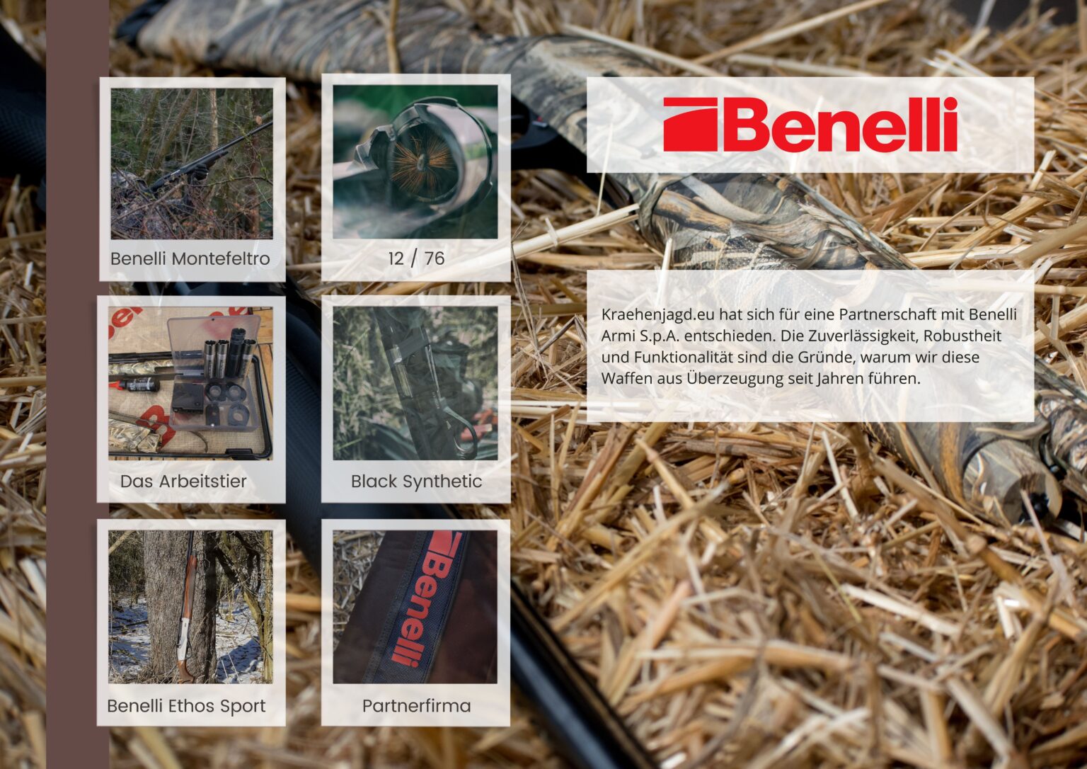Waffe Krähenjagd Flinte Benelli