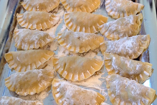 Ravioli mit Wildfüllung Krähe