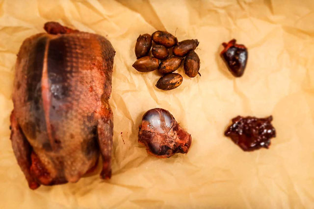 Wildfond Brühe Bouillon Krähe Wildfleisch 3